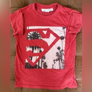 GAP Red Superman Kids T-Shirt